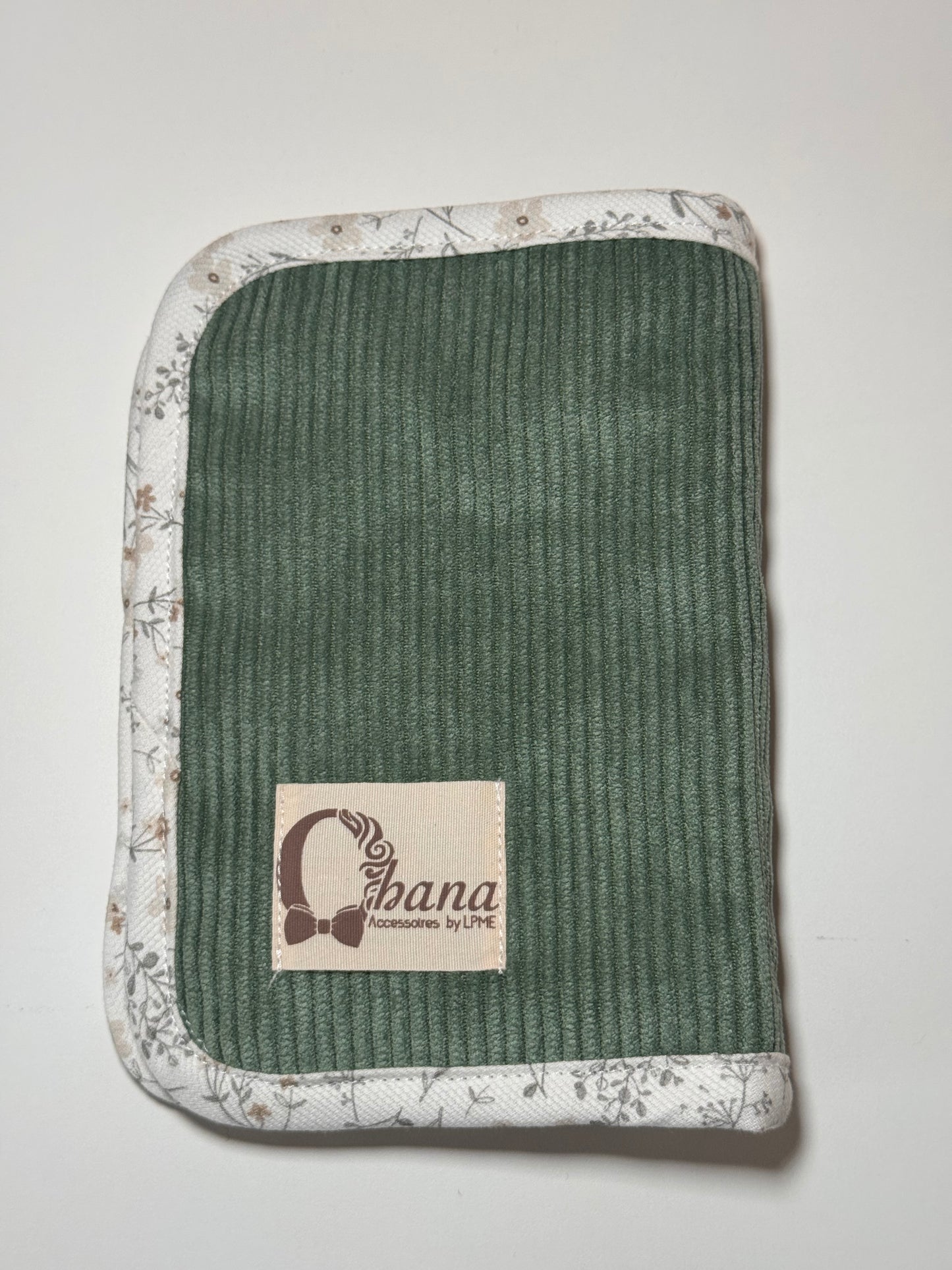 Protège-passeport & carnet de santé – Collection Tendre Botanique