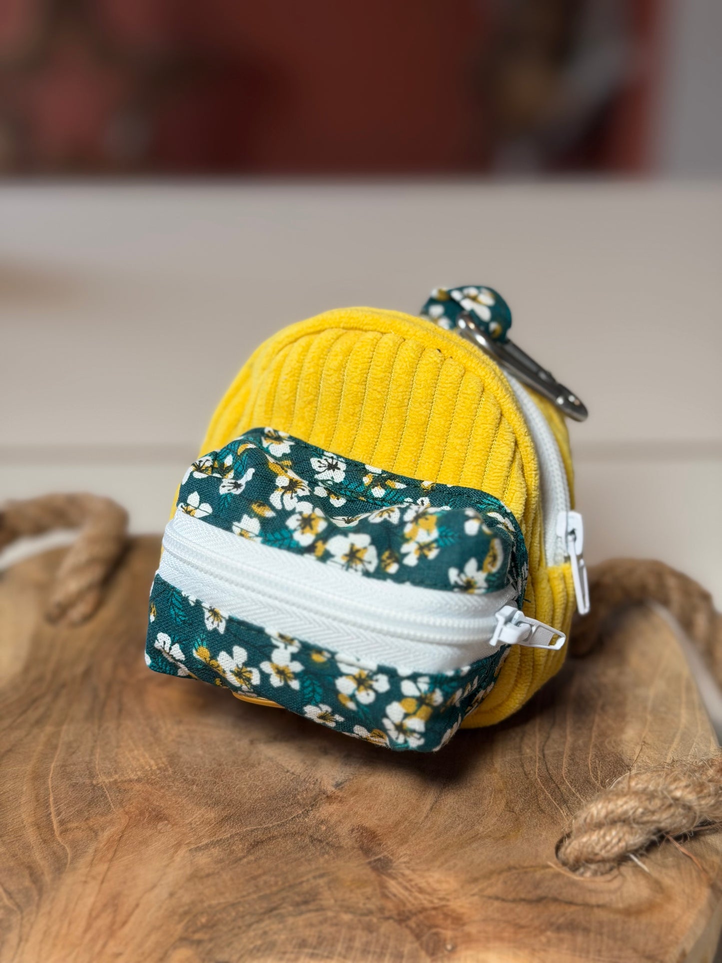Sac à crottes et poche à friandises combinés – Fait main