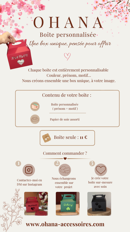 Boîte personnalisée